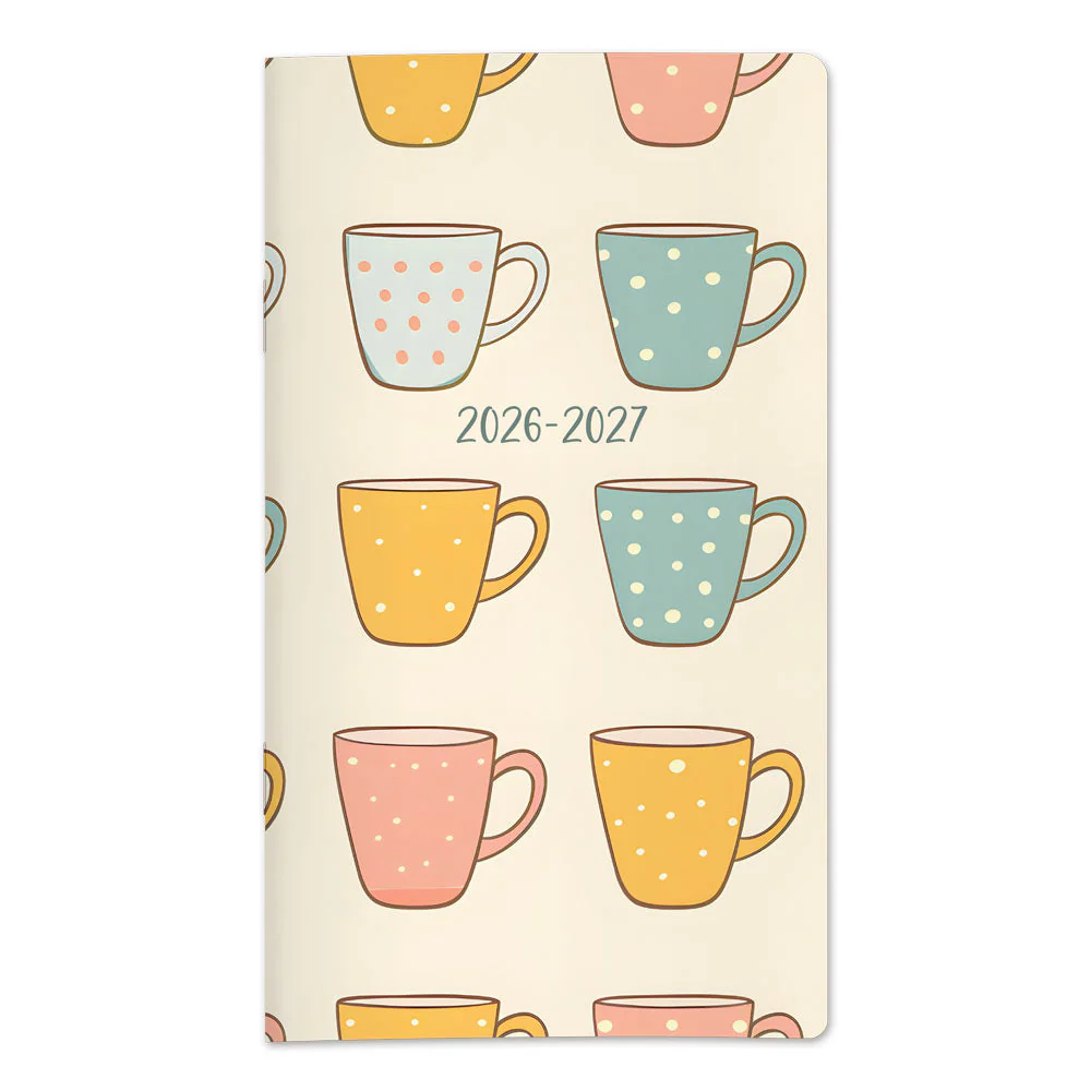17-Month Two-Week Pocket Planner, Assorted Designs, 2026-2027, English (CA5626.ASX-27) - Image 2