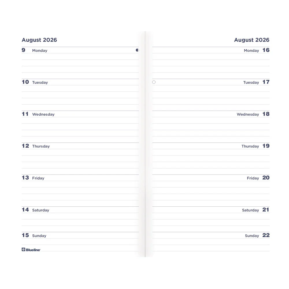 17-Month Two-Week Pocket Planner, Assorted Designs, 2026-2027, English (CA5626.ASX-27) - Image 6
