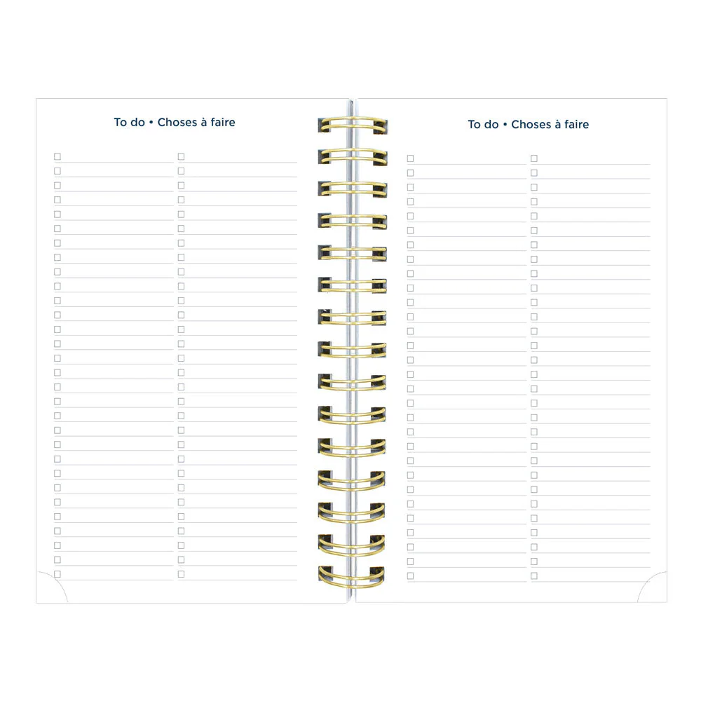 Academic Daily Planner, Blossom, 2026 - 2027, Bilingual (CA214BPG.01-27, CA214BPG.02-27) - Image 25