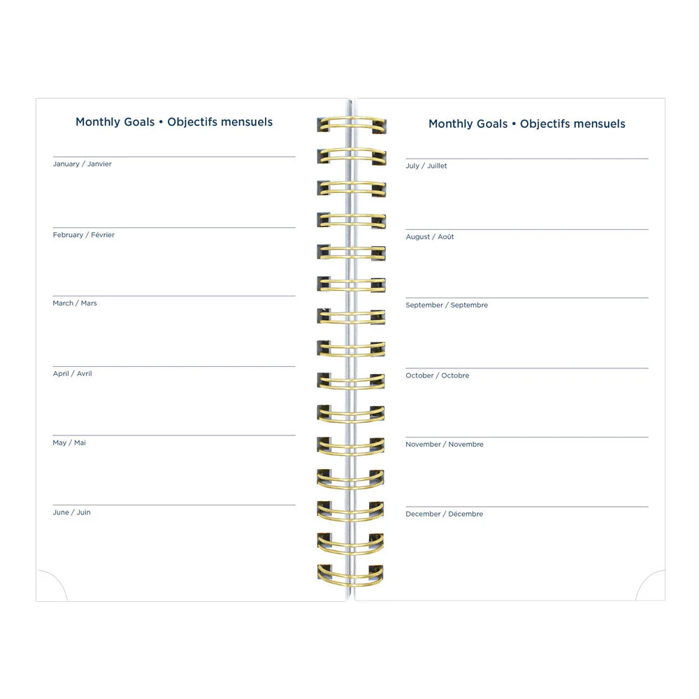 Academic Daily Planner, Blossom, 2026 - 2027, Bilingual (CA214BPG.01-27, CA214BPG.02-27) - Image 8
