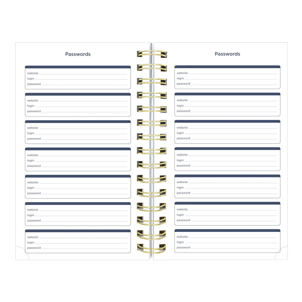 Academic Daily Planner, Blossom, 2026 - 2027, English (CA214PG.01-27, CA214PG.02-27) - Image 12