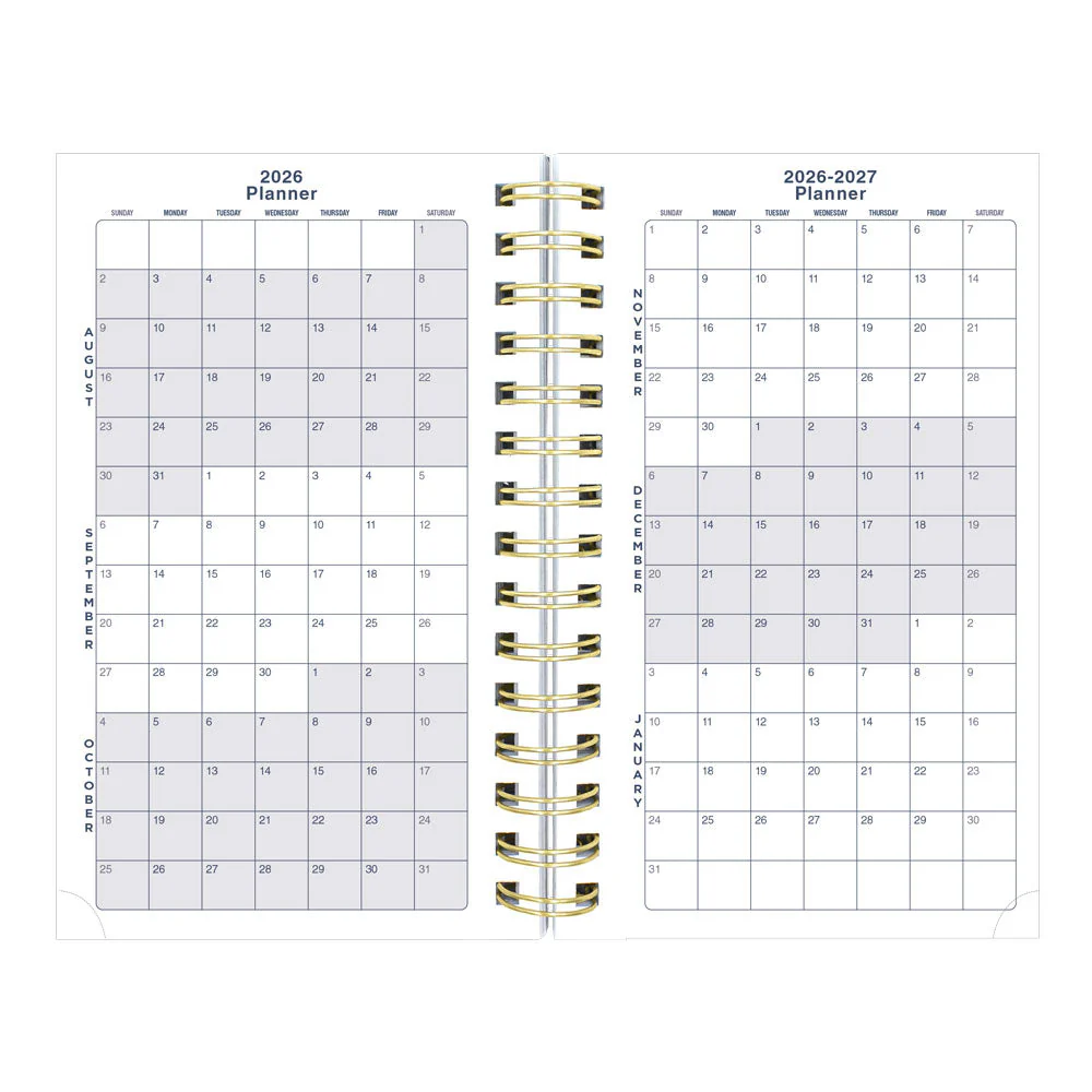 Academic Daily Planner, Blossom, 2026 - 2027, English (CA214PG.01-27, CA214PG.02-27) - Image 20