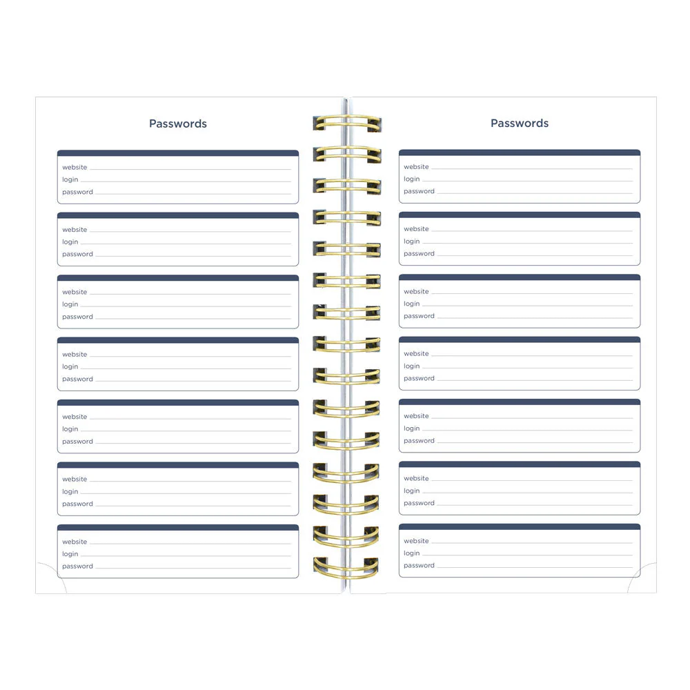 Academic Daily Planner, Blossom, 2026 - 2027, English (CA214PG.01-27, CA214PG.02-27) - Image 27