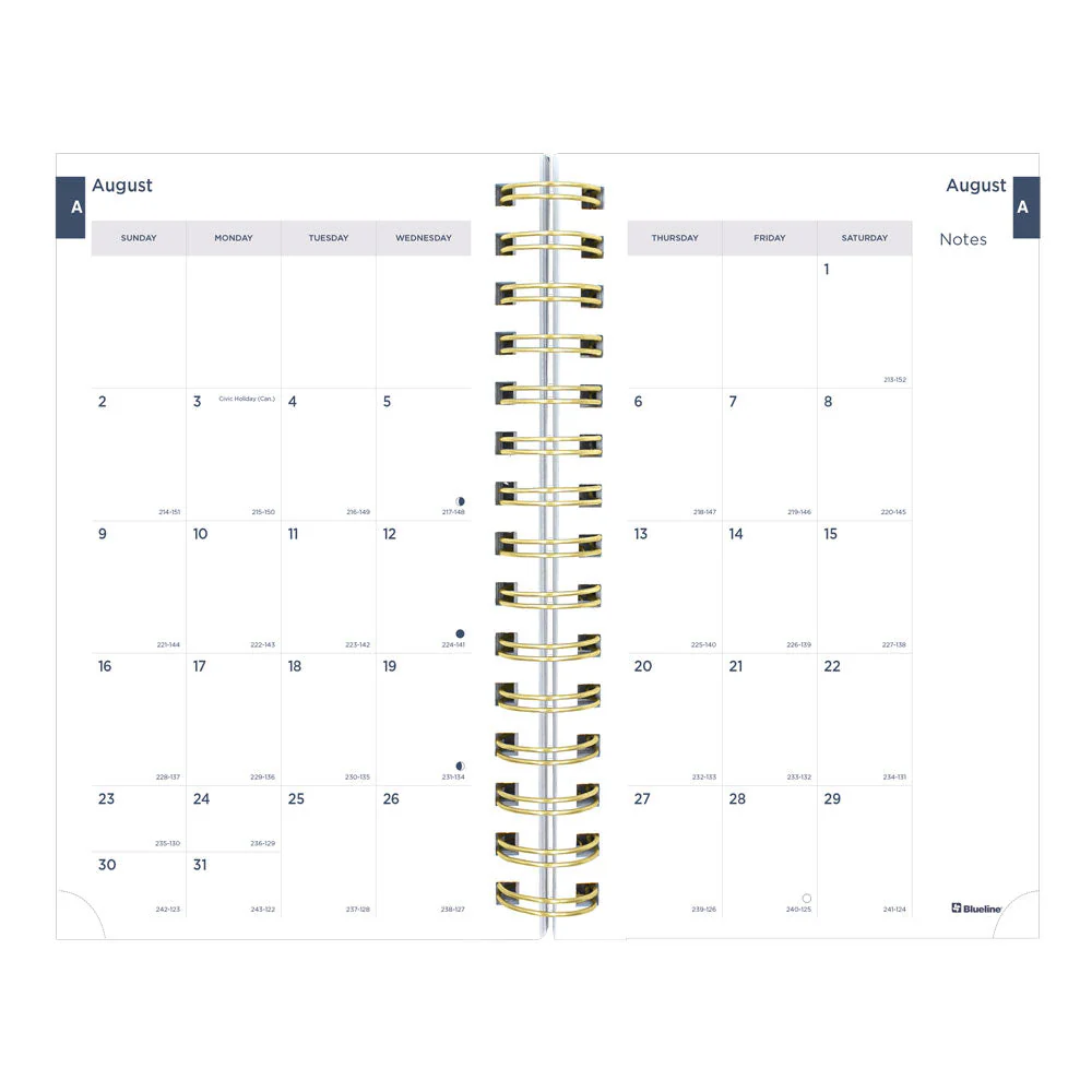 Academic Daily Planner, Blossom, 2026 - 2027, English (CA214PG.01-27, CA214PG.02-27) - Image 4