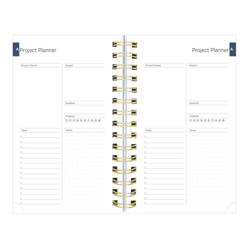 Academic Daily Planner, Blossom, 2026 - 2027, English (CA214PG.01-27, CA214PG.02-27) - Image 7