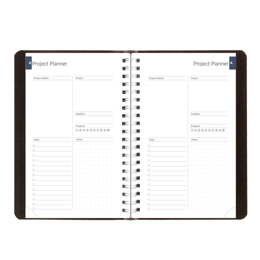 Academic Daily Planner, Classic Black, 2026-2027, English (CA201.BLK-27) - Image 7