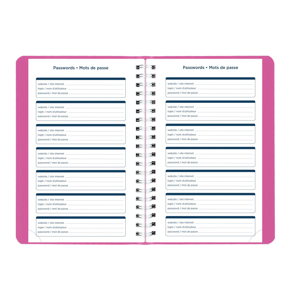 Academic Daily Planner, Fashion, 2026 - 2027, Bilingual (CA201BF.01-27, CA201BF.02-27, CA201BF.03-27) - Image 12