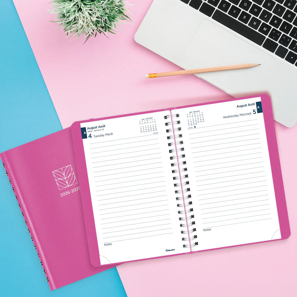 Academic Daily Planner, Fashion, 2026 - 2027, Bilingual (CA201BF.01-27, CA201BF.02-27, CA201BF.03-27) - Image 15