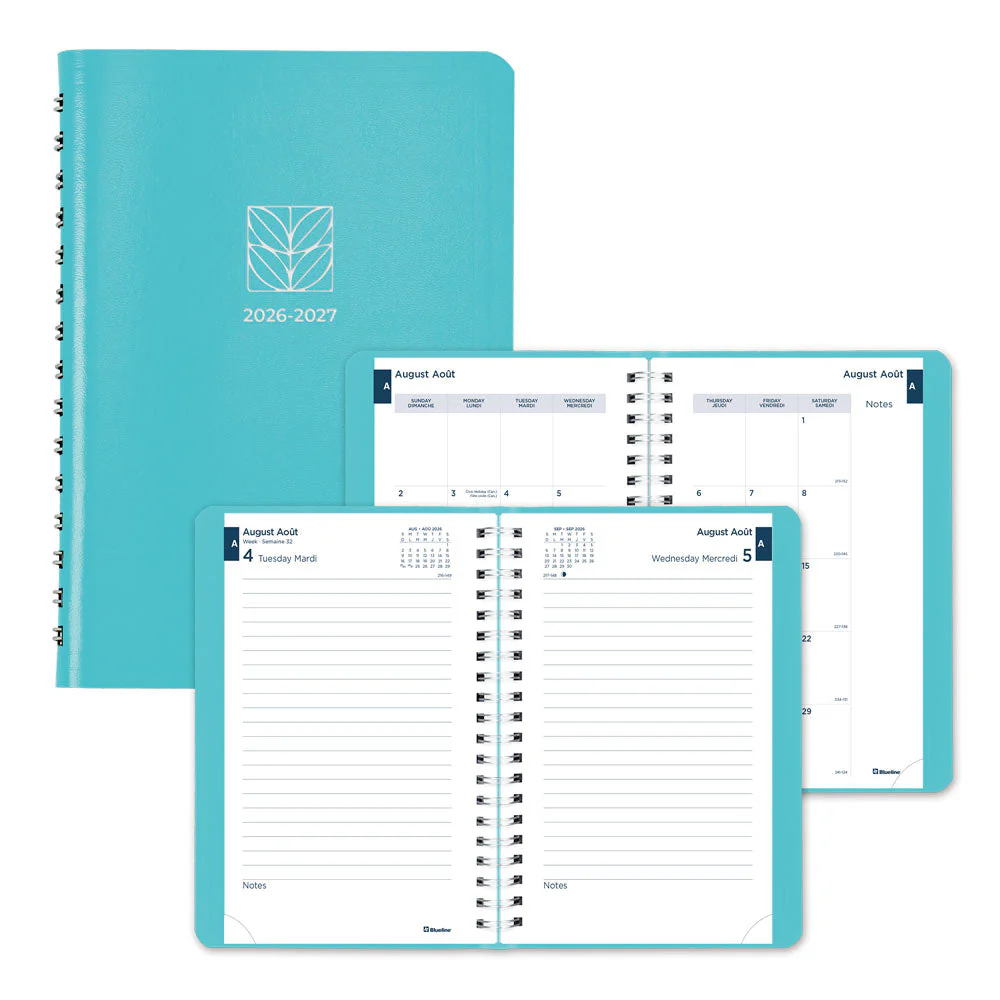 Academic Daily Planner, Fashion, 2026 - 2027, Bilingual (CA201BF.01-27, CA201BF.02-27, CA201BF.03-27) - Image 16