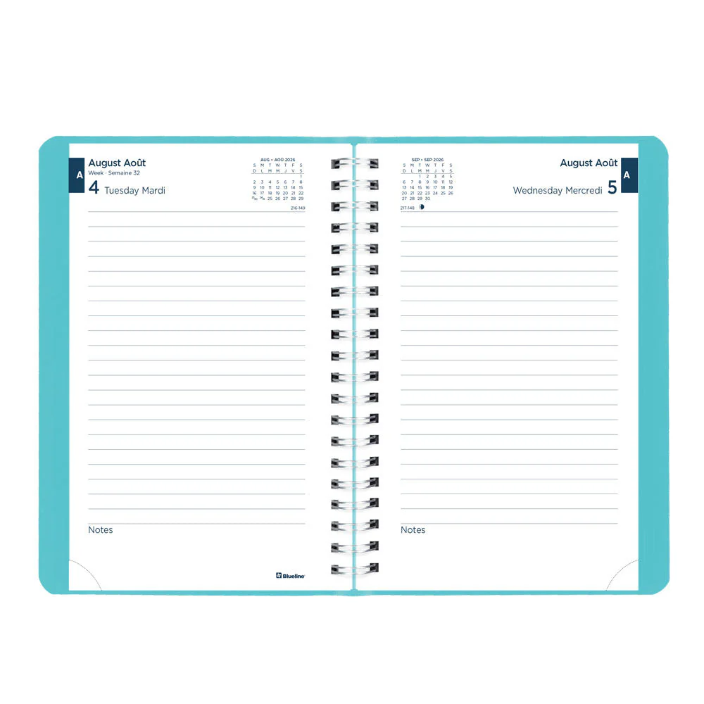 Academic Daily Planner, Fashion, 2026 - 2027, Bilingual (CA201BF.01-27, CA201BF.02-27, CA201BF.03-27) - Image 18