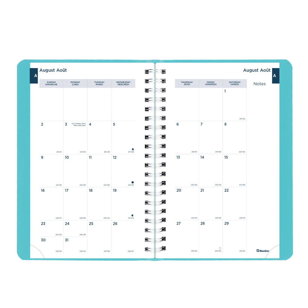 Academic Daily Planner, Fashion, 2026 - 2027, Bilingual (CA201BF.01-27, CA201BF.02-27, CA201BF.03-27) - Image 19