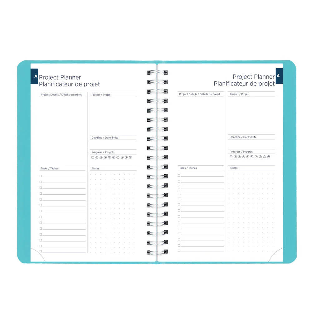 Academic Daily Planner, Fashion, 2026 - 2027, Bilingual (CA201BF.01-27, CA201BF.02-27, CA201BF.03-27) - Image 22