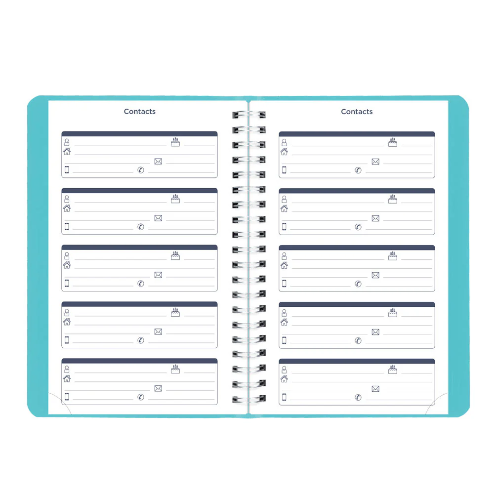 Academic Daily Planner, Fashion, 2026 - 2027, Bilingual (CA201BF.01-27, CA201BF.02-27, CA201BF.03-27) - Image 26