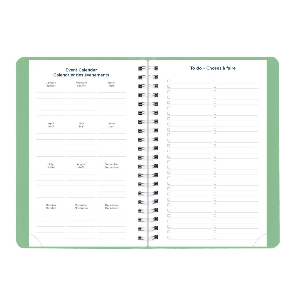 Academic Daily Planner, Fashion, 2026 - 2027, Bilingual (CA201BF.01-27, CA201BF.02-27, CA201BF.03-27) - Image 39