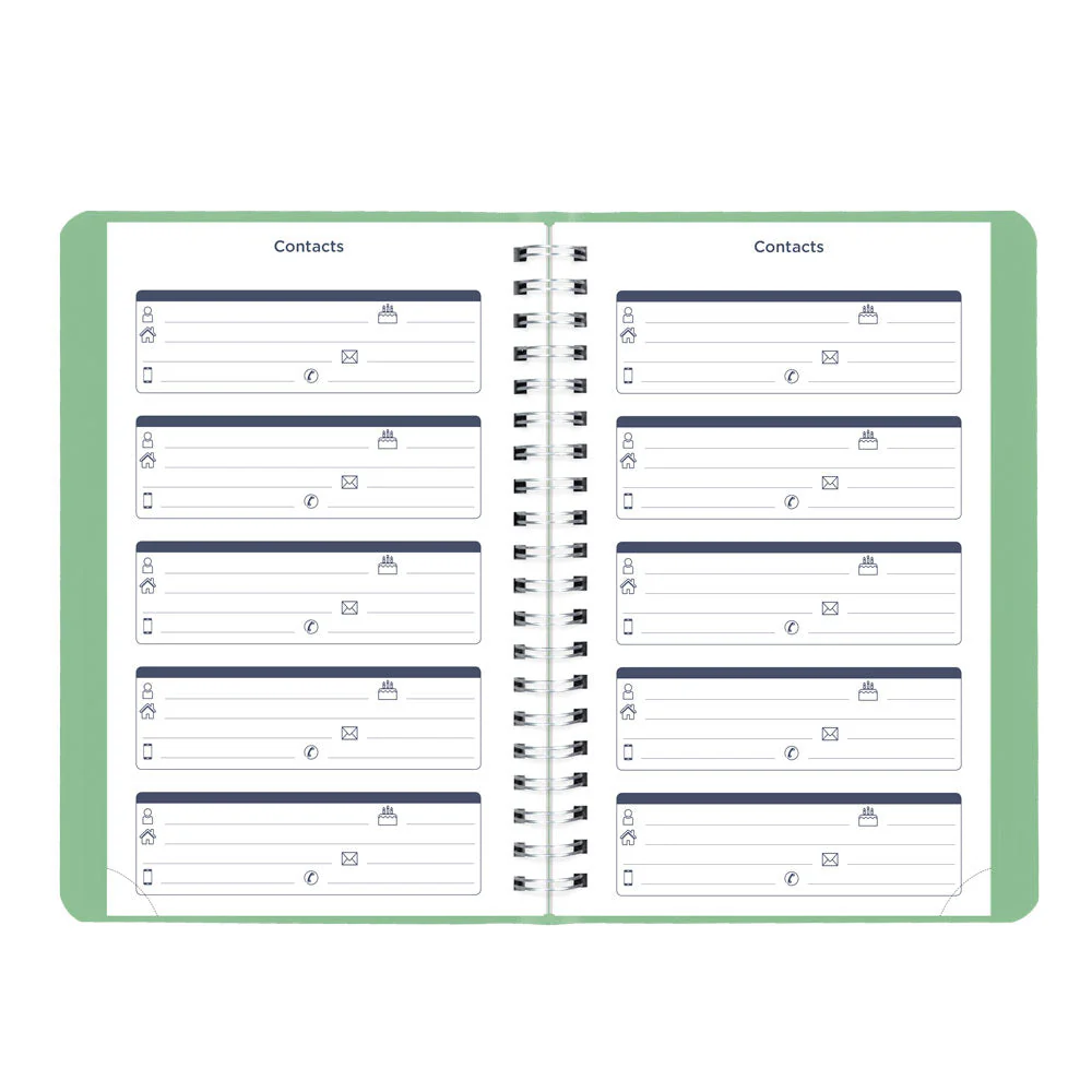 Academic Daily Planner, Fashion, 2026 - 2027, Bilingual (CA201BF.01-27, CA201BF.02-27, CA201BF.03-27) - Image 41