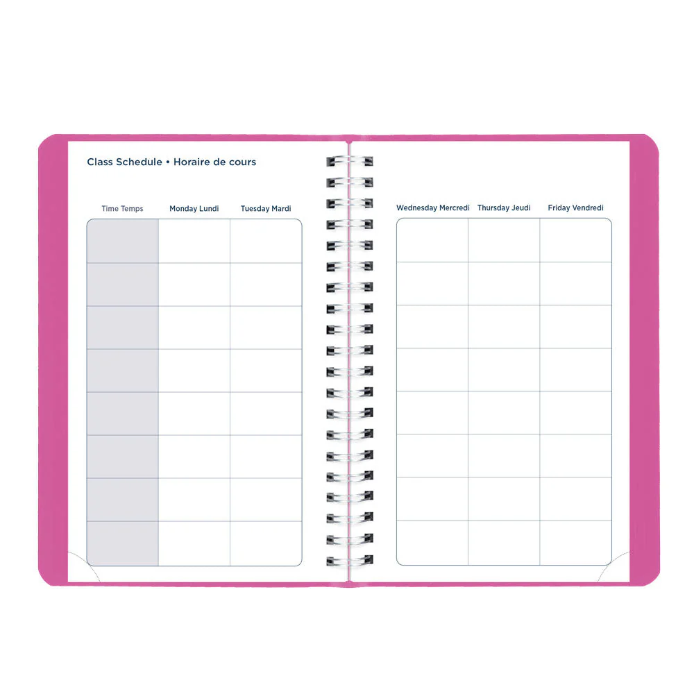 Academic Daily Planner, Fashion, 2026 - 2027, Bilingual (CA201BF.01-27, CA201BF.02-27, CA201BF.03-27) - Image 6
