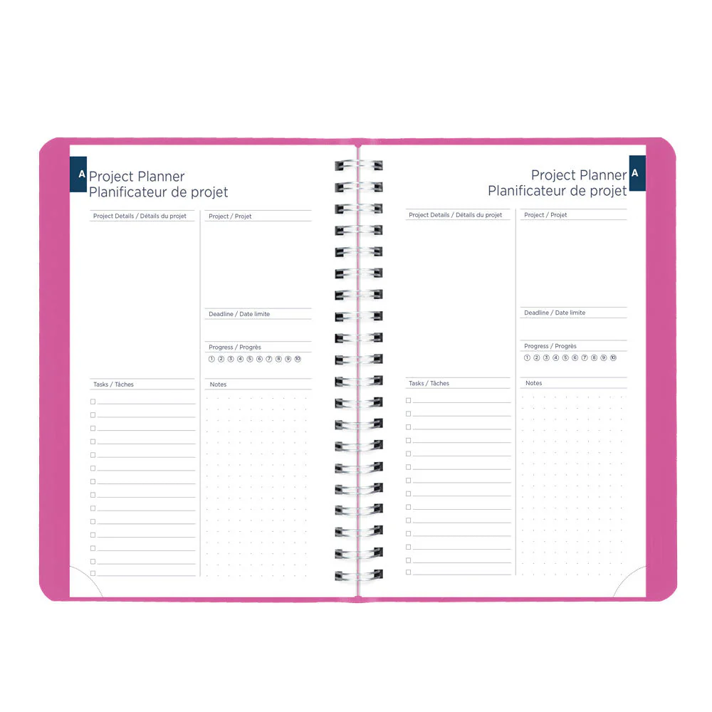 Academic Daily Planner, Fashion, 2026 - 2027, Bilingual (CA201BF.01-27, CA201BF.02-27, CA201BF.03-27) - Image 7