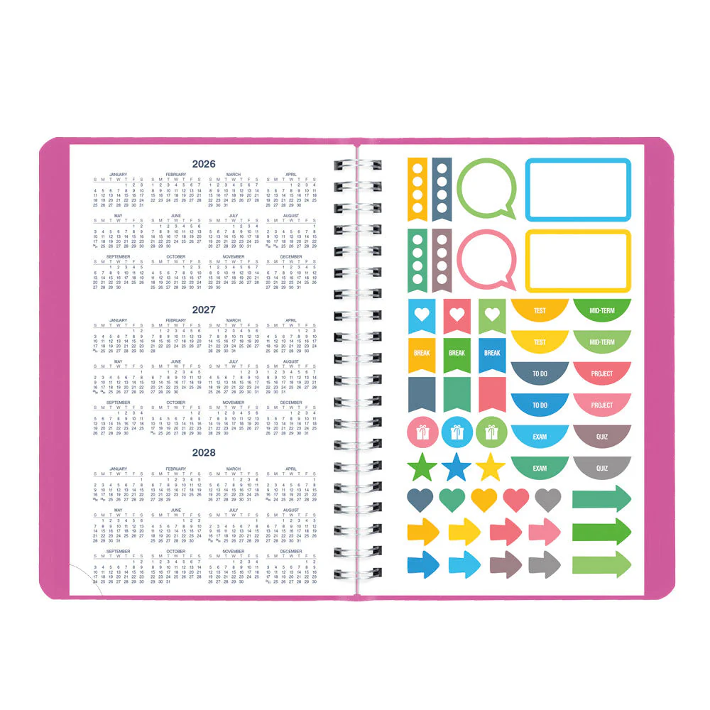 Academic Daily Planner, Fashion, 2026 - 2027, English (CA201F.01-27, CA201F.02-27, CA201F.03-27) - Image 14