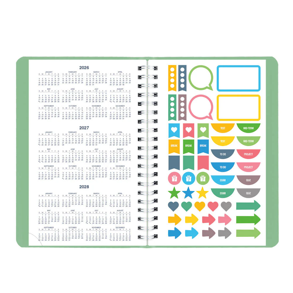 Academic Daily Planner, Fashion, 2026 - 2027, English (CA201F.01-27, CA201F.02-27, CA201F.03-27) - Image 44