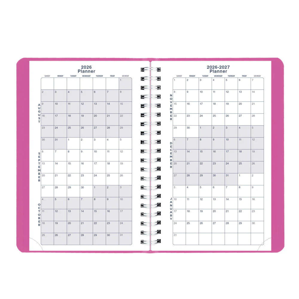 Academic Daily Planner, Fashion, 2026 - 2027, English (CA201F.01-27, CA201F.02-27, CA201F.03-27) - Image 5
