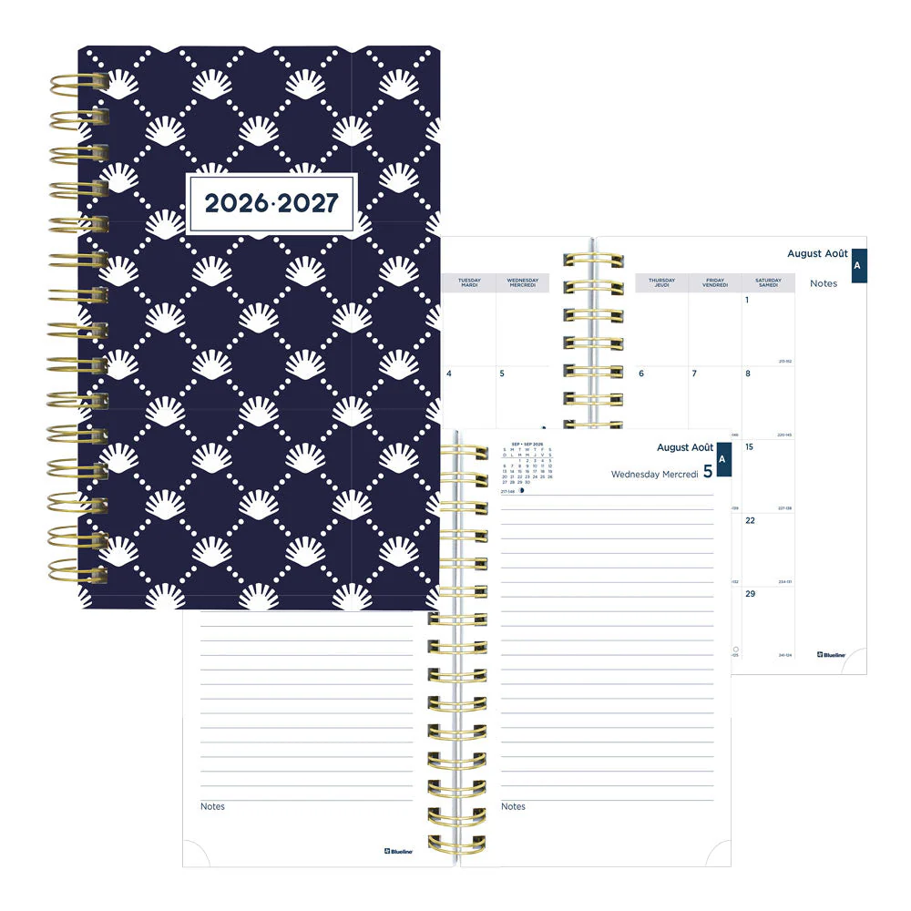 Academic Daily Planner, Nautical, 2026 - 2027, Bilingual (CA214BPH.02-27, CA214BPH.03-27) - Image 16