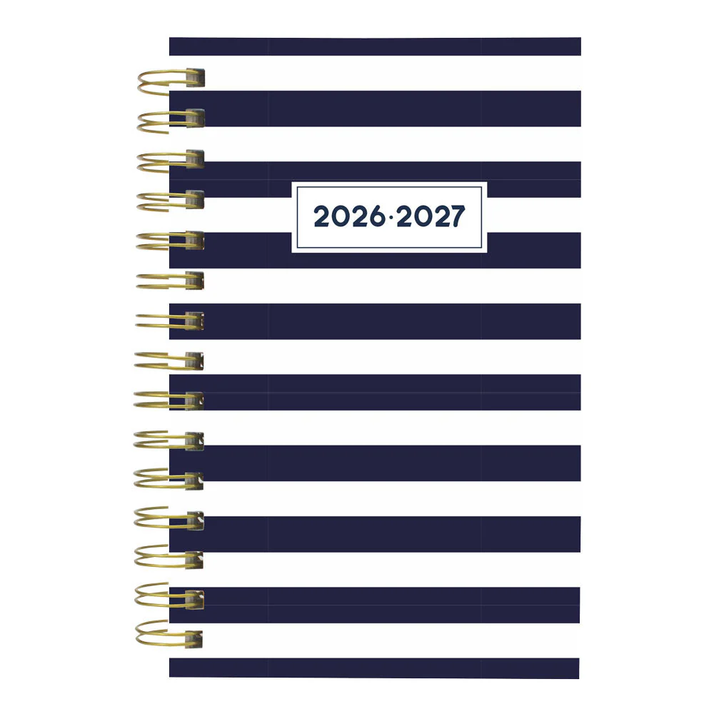 Academic Daily Planner, Nautical, 2026 - 2027, Bilingual (CA214BPH.02-27, CA214BPH.03-27) - Image 2