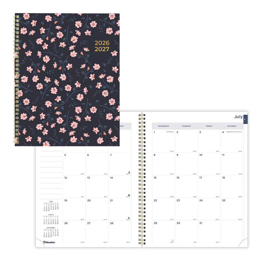 Academic Monthly Planner, Blossom, 2026 - 2027, English (CA714PG.01-27, CA714PG.02-27) - Image 12