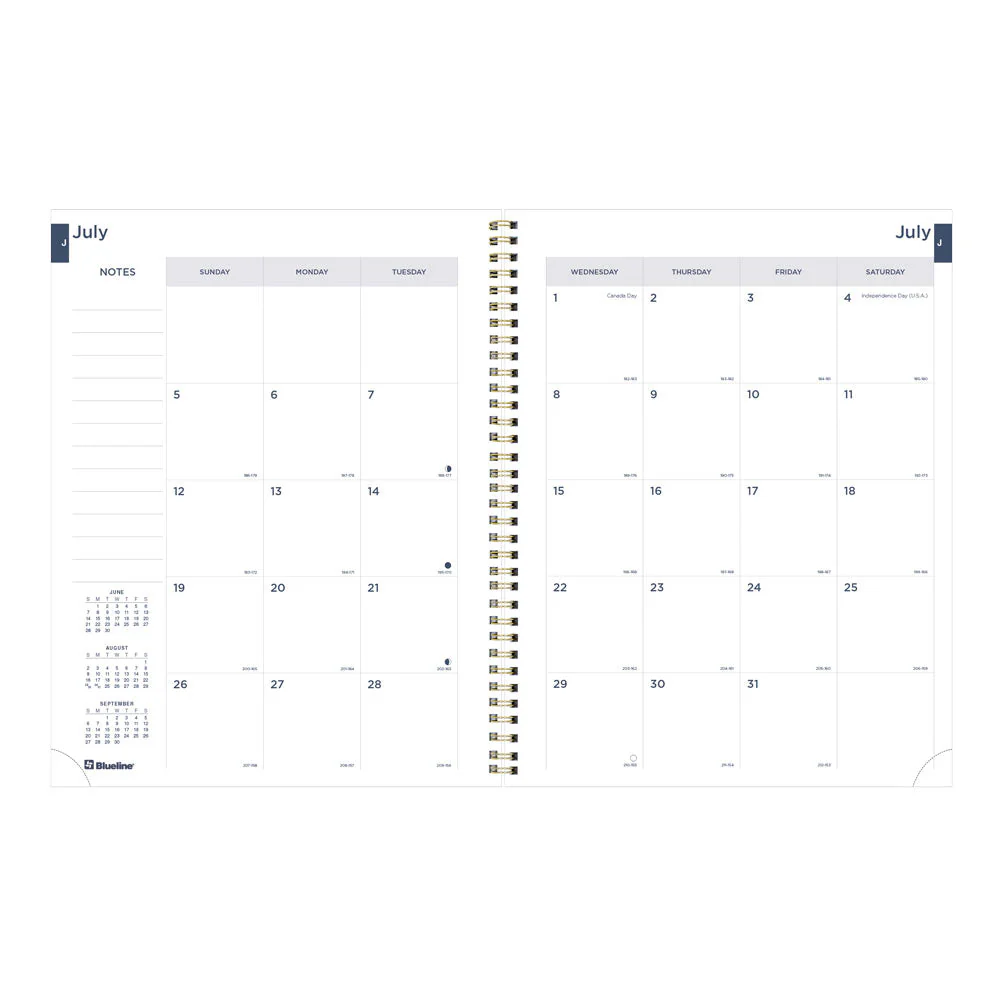 Academic Monthly Planner, Blossom, 2026 - 2027, English (CA714PG.01-27, CA714PG.02-27) - Image 3