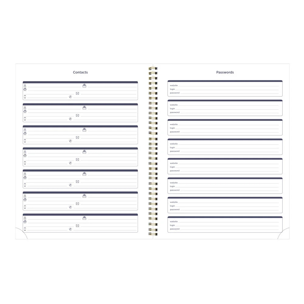 Academic Monthly Planner, Blossom, 2026 - 2027, English (CA714PG.01-27, CA714PG.02-27) - Image 7