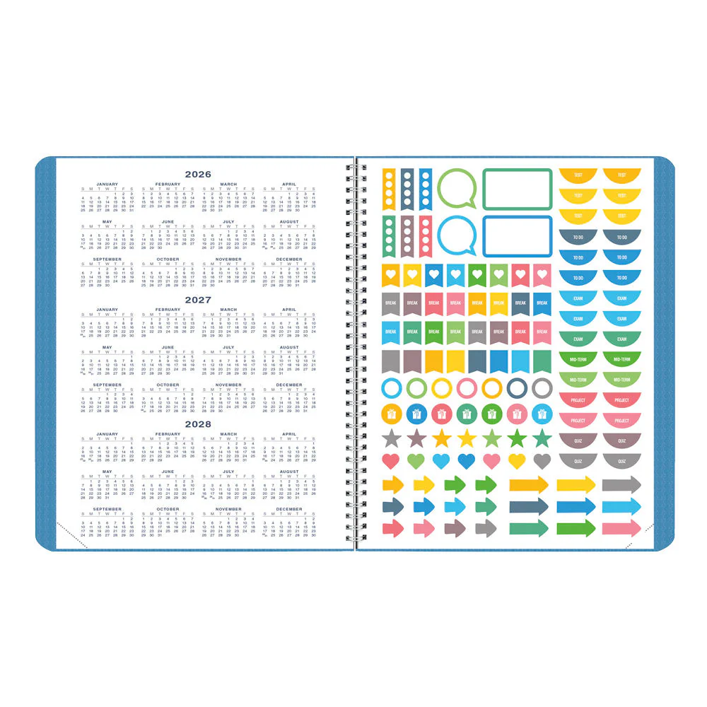 Academic Monthly Planner, DuraFlex, 2026 - 2027, English (CA701V.BLK-27, CA701V.BLU-27, CA701V.PUR-27) - Image 10