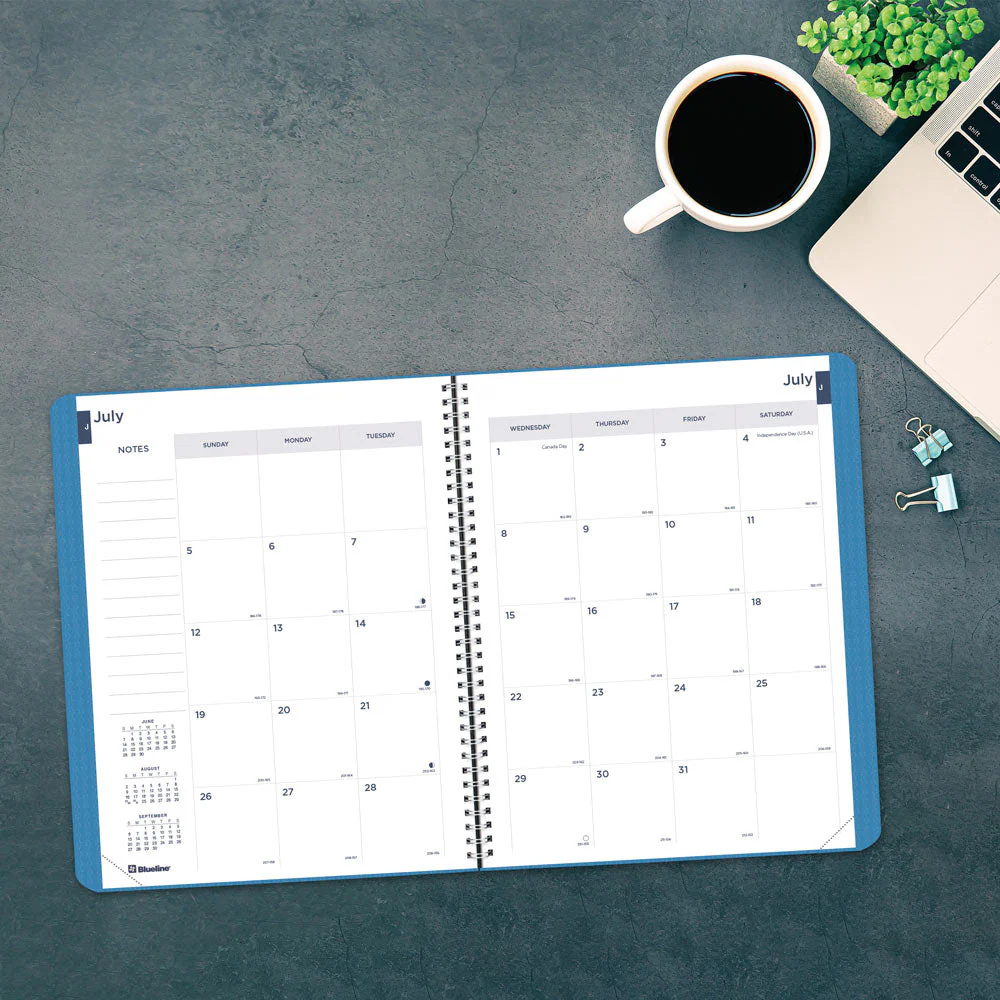 Academic Monthly Planner, DuraFlex, 2026 - 2027, English (CA701V.BLK-27, CA701V.BLU-27, CA701V.PUR-27) - Image 11