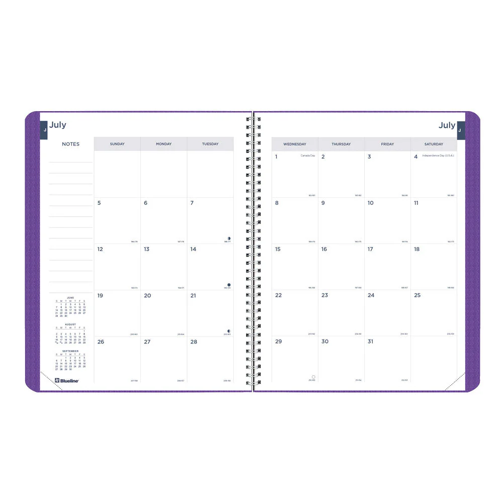 Academic Monthly Planner, DuraFlex, 2026 - 2027, English (CA701V.BLK-27, CA701V.BLU-27, CA701V.PUR-27) - Image 14