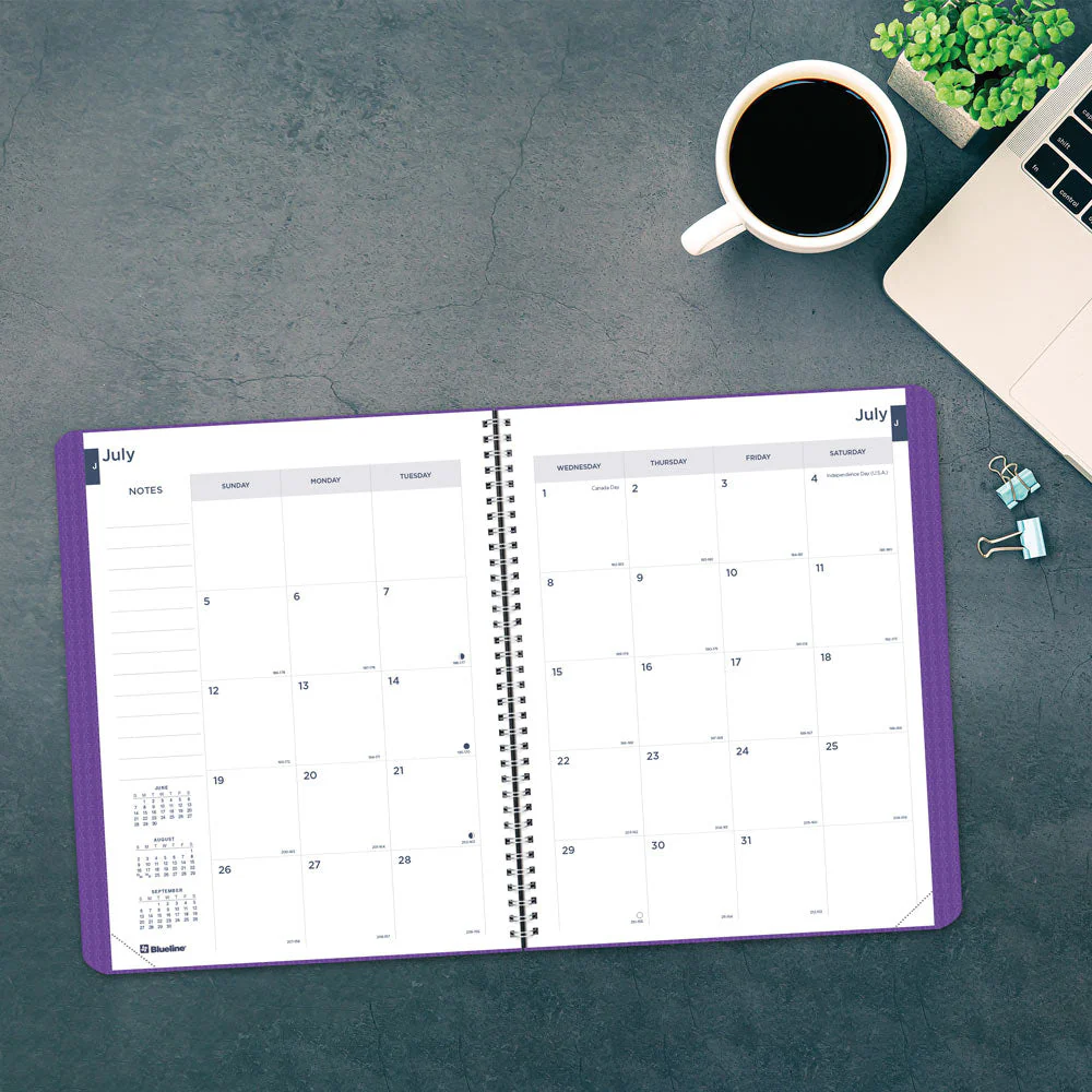 Academic Monthly Planner, DuraFlex, 2026 - 2027, English (CA701V.BLK-27, CA701V.BLU-27, CA701V.PUR-27) - Image 22