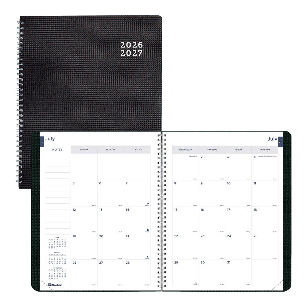 Academic Monthly Planner, DuraFlex, 2026 - 2027, English (CA701V.BLK-27, CA701V.BLU-27, CA701V.PUR-27) - Image 23
