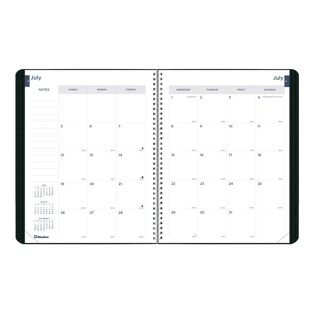 Academic Monthly Planner, DuraFlex, 2026 - 2027, English (CA701V.BLK-27, CA701V.BLU-27, CA701V.PUR-27) - Image 25
