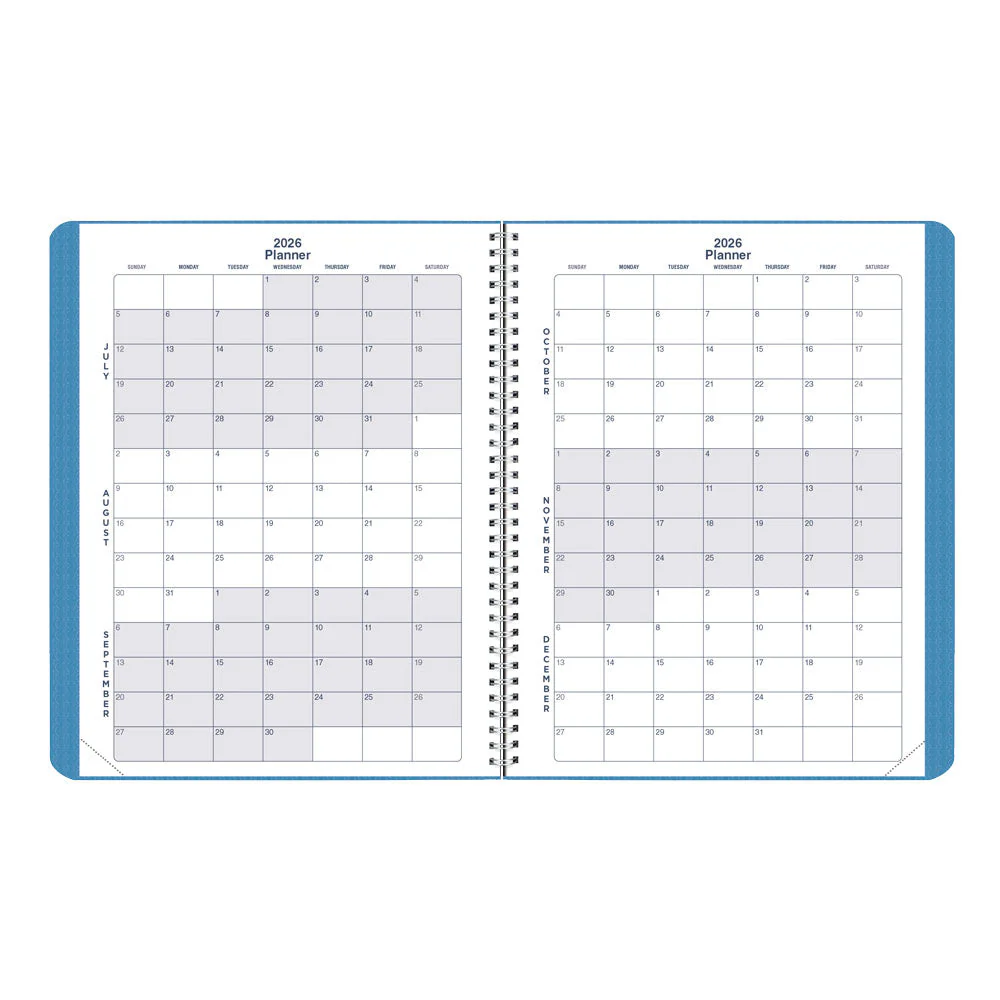 Academic Monthly Planner, DuraFlex, 2026 - 2027, English (CA701V.BLK-27, CA701V.BLU-27, CA701V.PUR-27) - Image 4