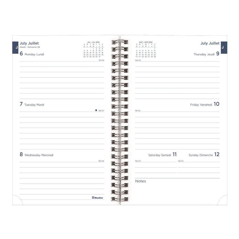 Academic Weekly Planner, Animal, 2026 - 2027, Bilingual (CA114BPA.01-27, CA114BPA.02-27) - Image 13