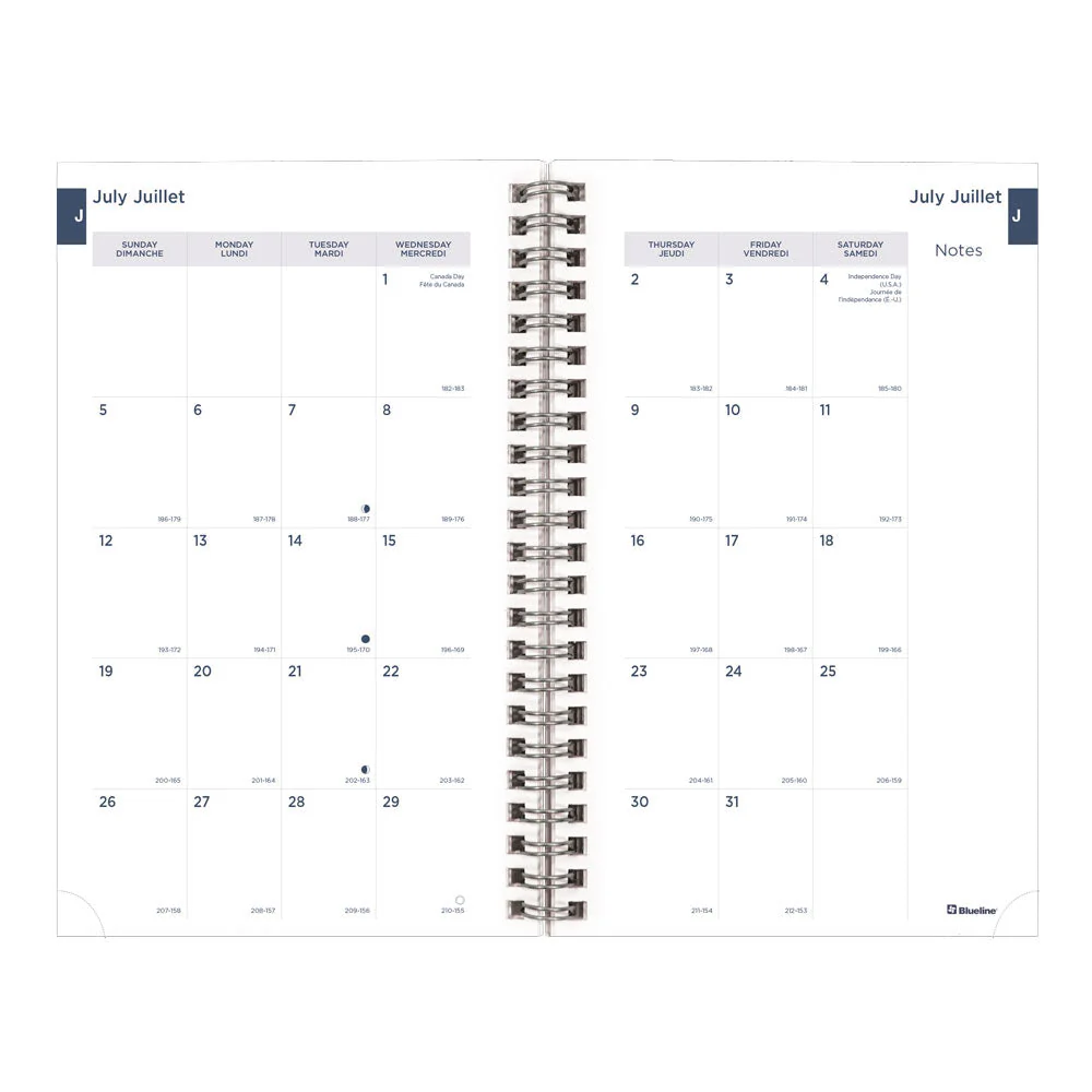 Academic Weekly Planner, Animal, 2026 - 2027, Bilingual (CA114BPA.01-27, CA114BPA.02-27) - Image 4