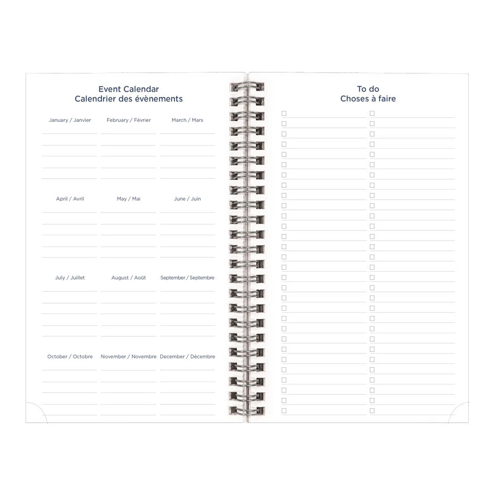 Academic Weekly Planner, Animal, 2026 - 2027, Bilingual (CA114BPA.01-27, CA114BPA.02-27) - Image 6