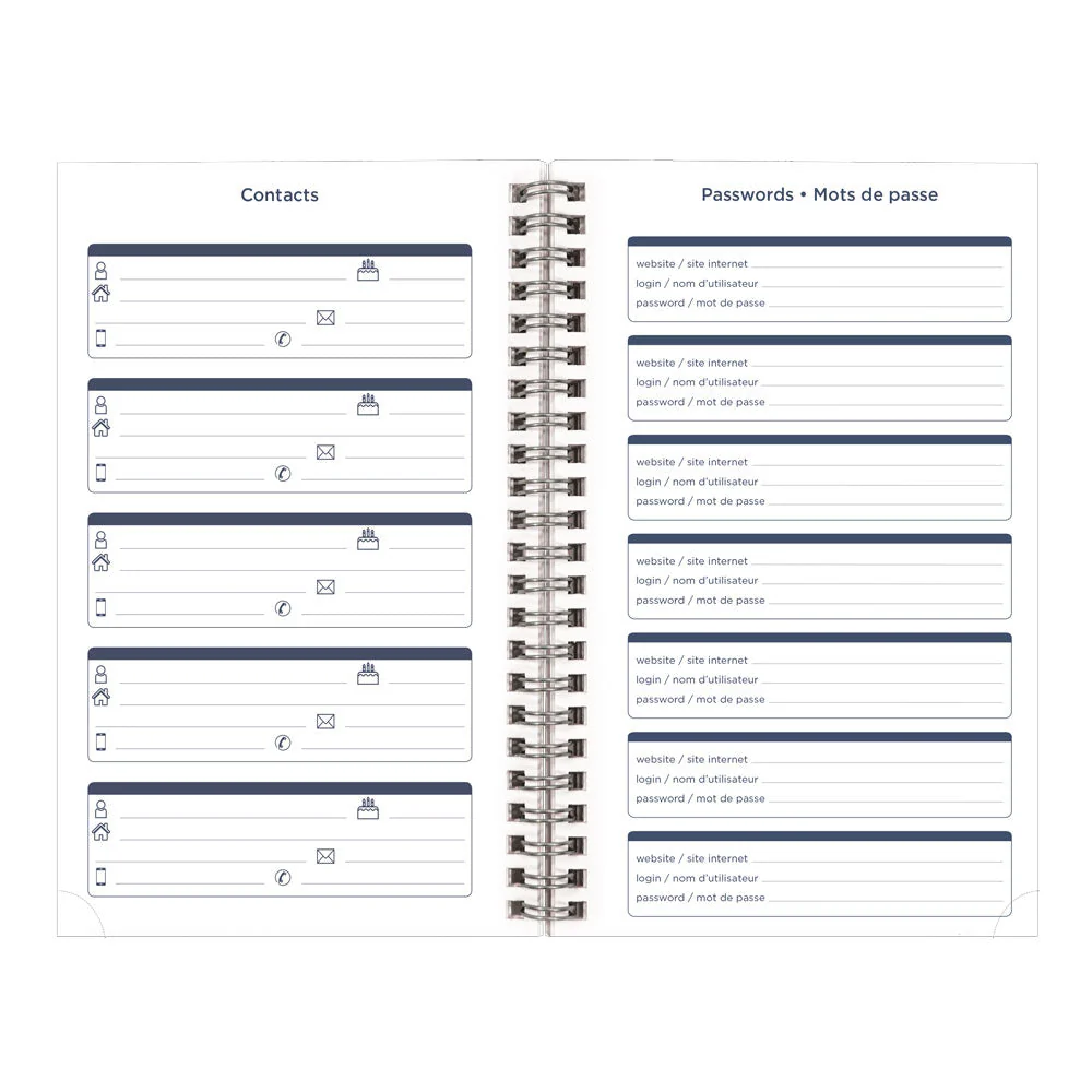 Academic Weekly Planner, Animal, 2026 - 2027, Bilingual (CA114BPA.01-27, CA114BPA.02-27) - Image 7