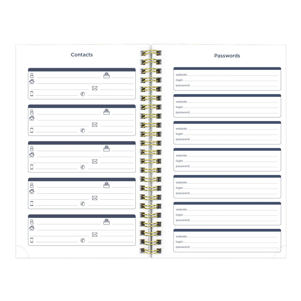 Academic Weekly Planner, Blossom, 2026 - 2027, English (CA114PG.01-27, CA114PG.02-27) - Image 17