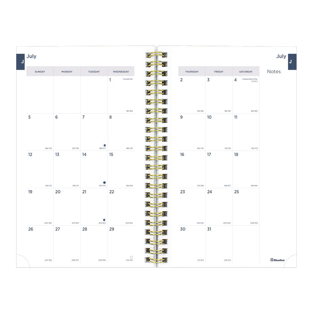 Academic Weekly Planner, Blossom, 2026 - 2027, English (CA114PG.01-27, CA114PG.02-27) - Image 4