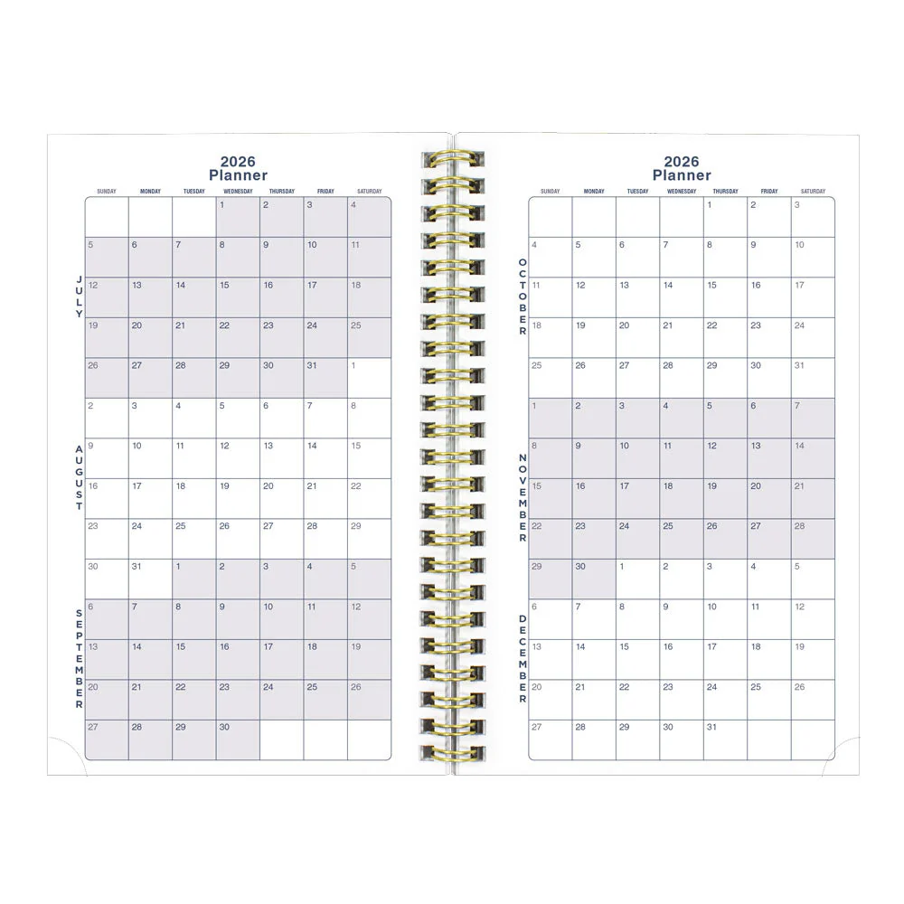 Academic Weekly Planner, Blossom, 2026 - 2027, English (CA114PG.01-27, CA114PG.02-27) - Image 5