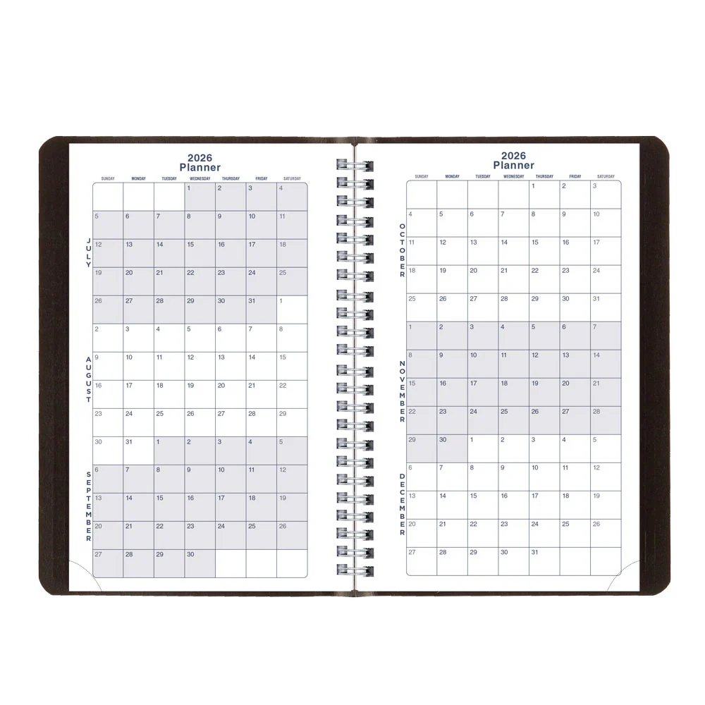 Academic Weekly Planner, Classic Black, 2026-2027, English (CA101.BLK-27) - Image 5