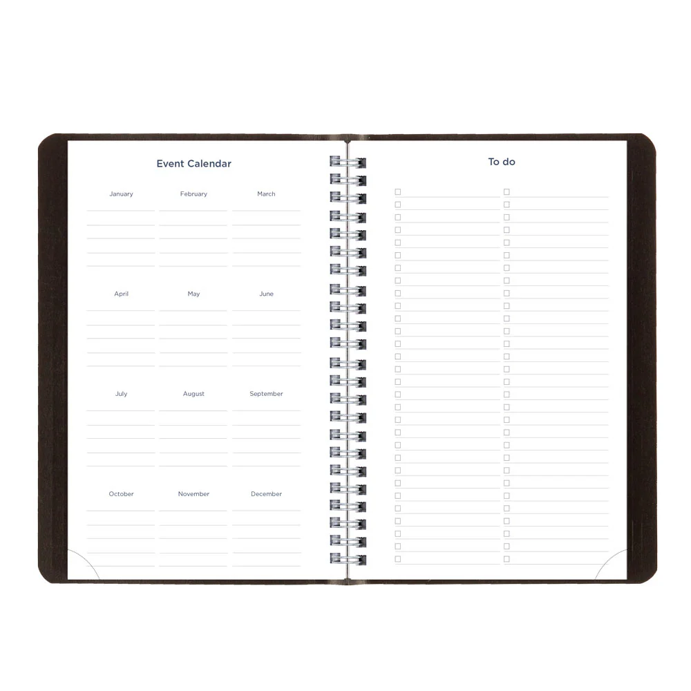 Academic Weekly Planner, Classic Black, 2026-2027, English (CA101.BLK-27) - Image 6