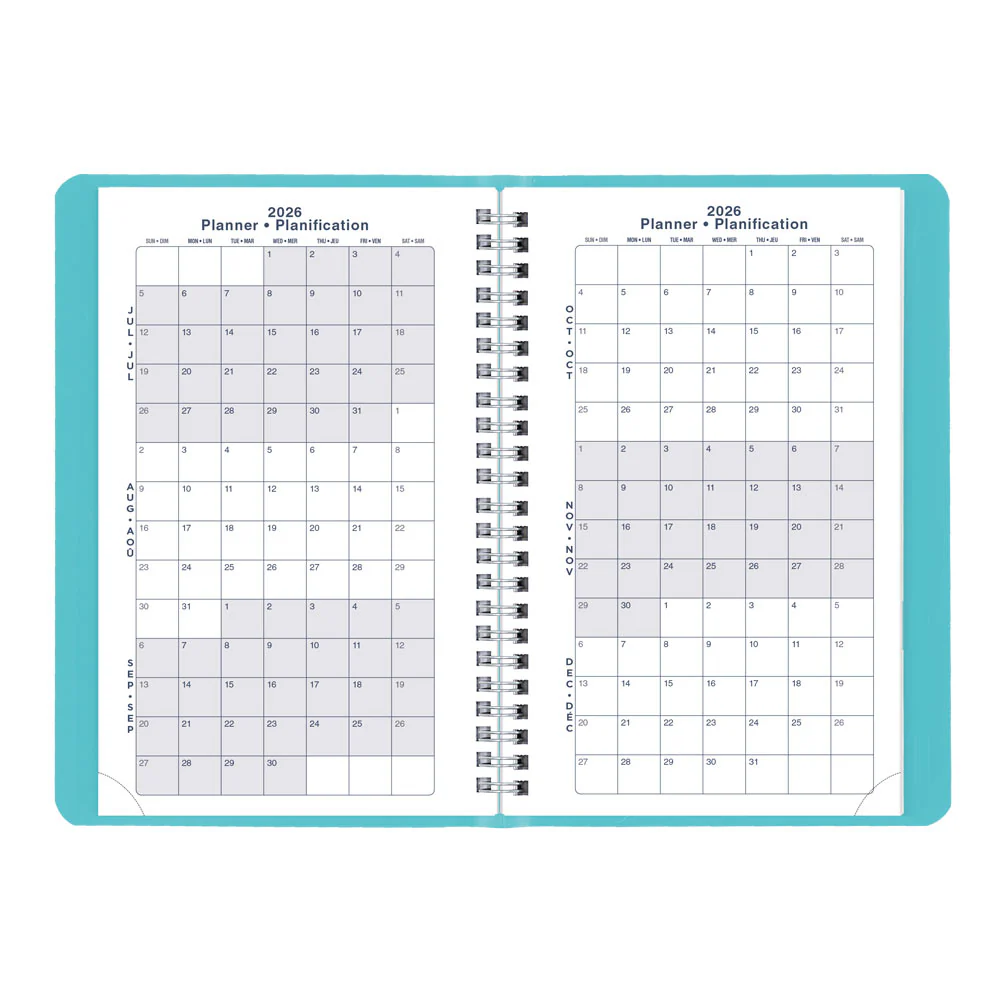 Academic Weekly Planner, Fashion, 2026 - 2027, Bilingual (CA101BF.01-27, CA101BF.02-27, CA101BF.03-27) - Image 15