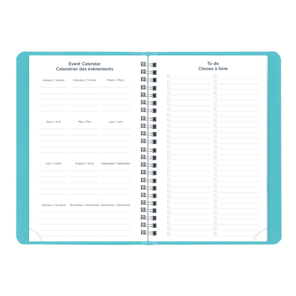 Academic Weekly Planner, Fashion, 2026 - 2027, Bilingual (CA101BF.01-27, CA101BF.02-27, CA101BF.03-27) - Image 16