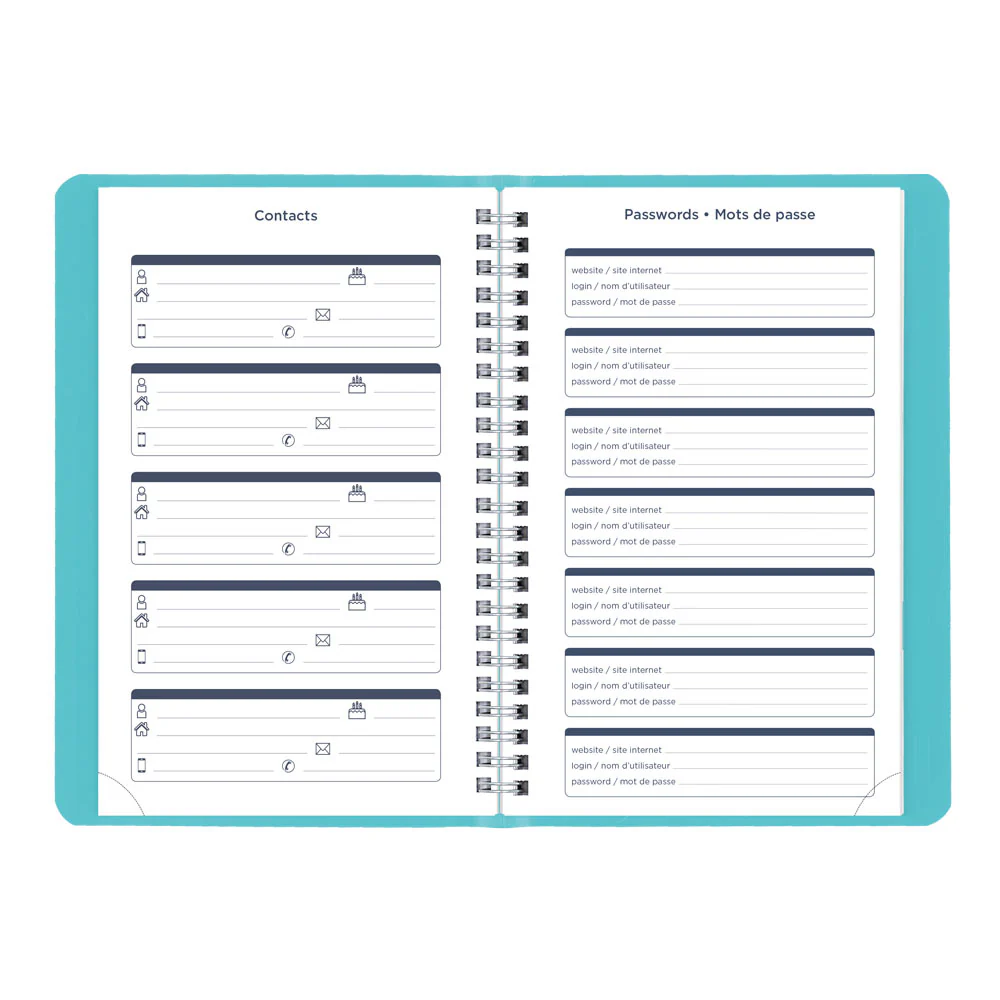Academic Weekly Planner, Fashion, 2026 - 2027, Bilingual (CA101BF.01-27, CA101BF.02-27, CA101BF.03-27) - Image 17