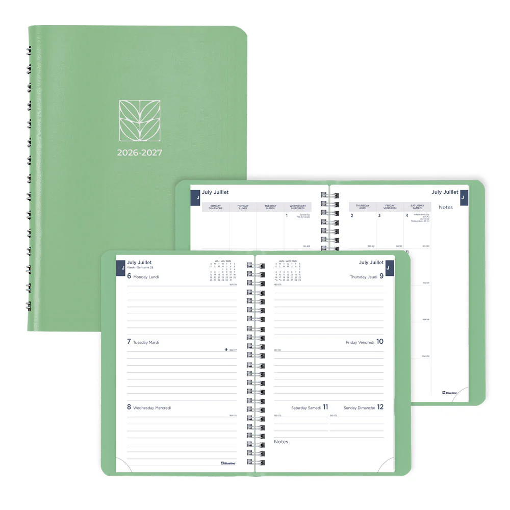 Academic Weekly Planner, Fashion, 2026 - 2027, Bilingual (CA101BF.01-27, CA101BF.02-27, CA101BF.03-27) - Image 21
