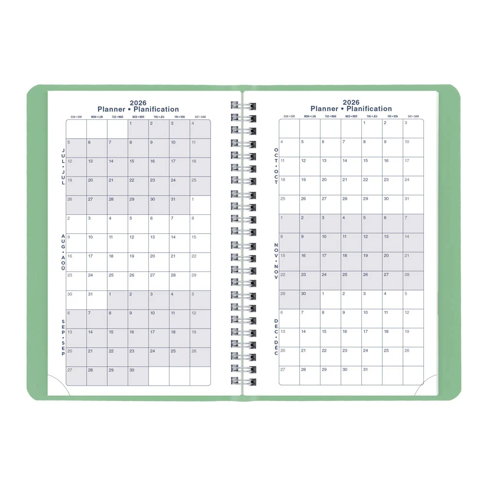 Academic Weekly Planner, Fashion, 2026 - 2027, Bilingual (CA101BF.01-27, CA101BF.02-27, CA101BF.03-27) - Image 25